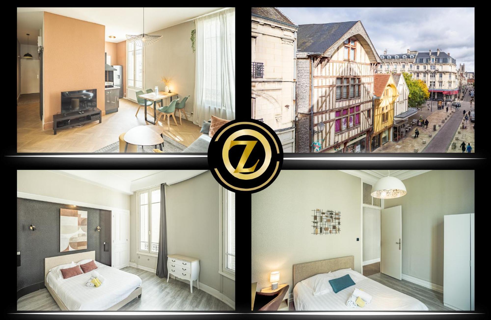 Zola Home - Votre Elegante Echappee Au Coeur De Troyes Extérieur photo